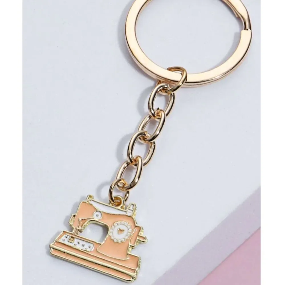 Sewing Machine Charm  Keychain - Picture 7 of 7